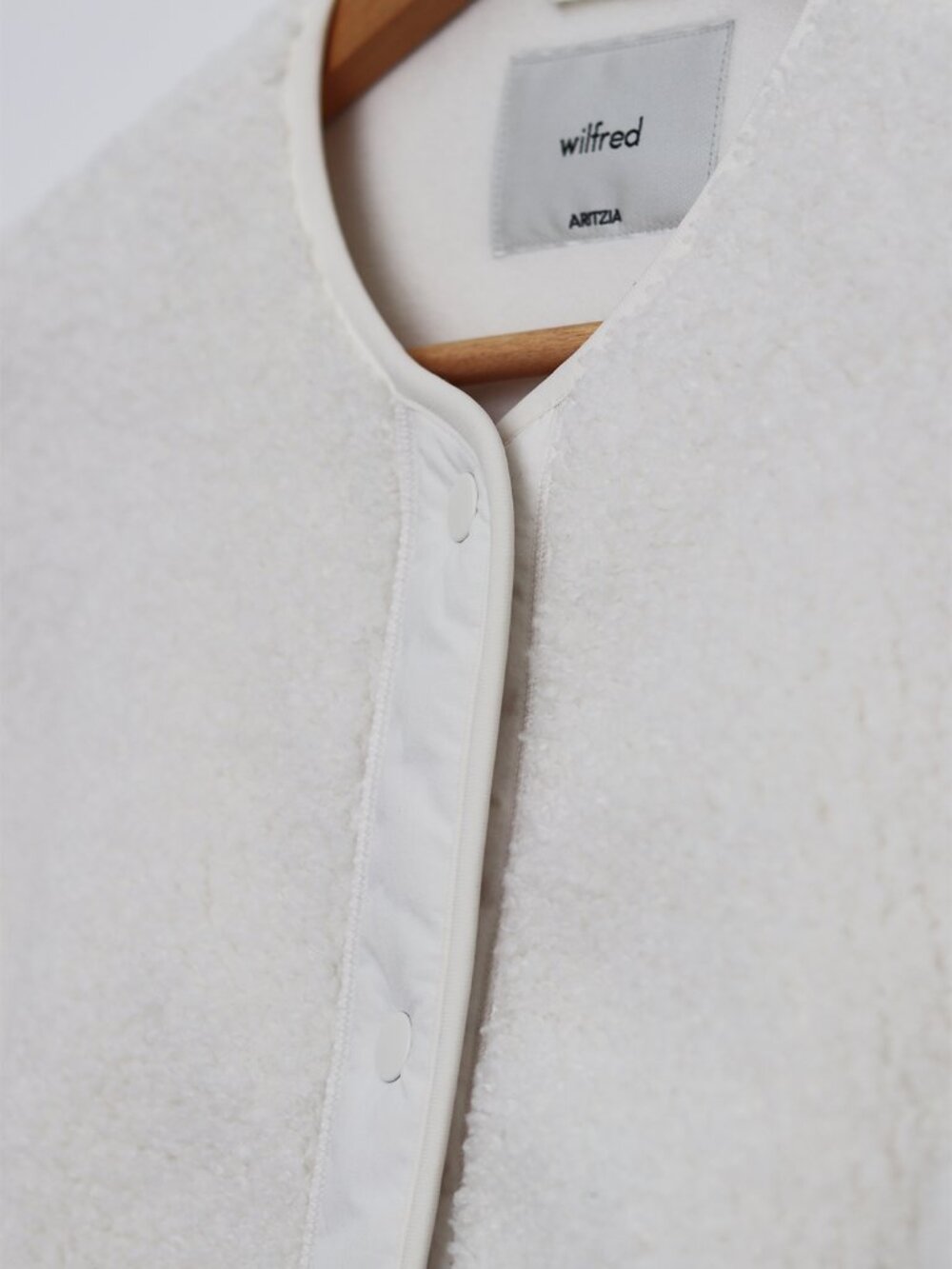 Wilfred Pastoral Liner Jacket | Aritzia | 2XS | Light Birch - Picture 7 of 9